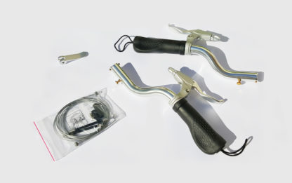 Kit: 2 guidons courbé + 2 gaines + 2 câbles de frein - guidon de bicyclette - ST-BDS-001 - strida