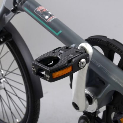 Black aluminium STRIDA folding pedals - Bicycle pedals - Folding pedals - Pedals - ST-PDS-002