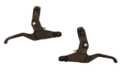 Black brake lever set - 225-02-BK - Brake levers