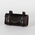 Zwart leren STRIDA zadeltas - ST-SB-009 - strida - tas - zadeltas