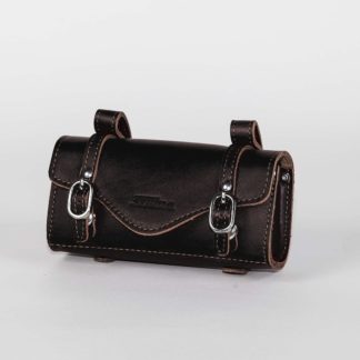 Sacoche sous selle de vélo STRIDA (cuir noir) - Sac - Sacoche de Selle - ST-SB-009 - strida