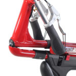 STRIDA SX Red Devil - 18 Zoll - Design Fahrrad - Design Faltrad - dreieckig - dreieckiges - Dreieckiges Faltrad - Eingang - einzigartiges Faltrad - Fahrrad - Faltbares Fahrrad - Faltbares Fahrrad kaufen - Faltbares Fahrräder kaufen - Faltrad - Faltrad-Shop - Falträder - Falträder kaufen - Geschäft - Kaufen - Klapprad - Klapprad kaufen - Leicht - neu - strida - Strida design Faltrad - sx - zu verkaufen - zusammenklappbares Fahrrad