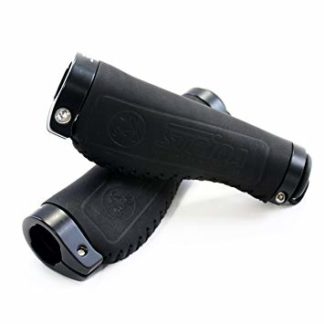 Zwart leren Comfort STRIDA handvatten - handvatten - leer - ST-GP-004 - zwart