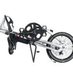 STRIDA SX Silver Brush - Black details - 18 inch - bike - Buy foldable bikes - Buy folding bicycle - Buy folding bike - Buy folding bikes - buying - collapsible bike - Design bike - Design folding bike - foldable bike - Folding bicycle - Folding bike - Folding bike shop - Folding bikes - for sale - Lightweight - new - shop - Single speed - strida - Strida design folding bike - sx - Triangular - Triangular folding bike - Triangular shaped - unique folding bike