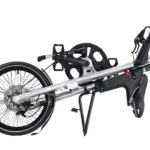 STRIDA SX Silver Brush - Black details - 18 inch - bike - Buy foldable bikes - Buy folding bicycle - Buy folding bike - Buy folding bikes - buying - collapsible bike - Design bike - Design folding bike - foldable bike - Folding bicycle - Folding bike - Folding bike shop - Folding bikes - for sale - Lightweight - new - shop - Single speed - strida - Strida design folding bike - sx - Triangular - Triangular folding bike - Triangular shaped - unique folding bike