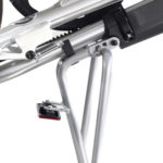 STRIDA SX Silver Brush - Silver details - 18 inch - bike - Buy foldable bikes - Buy folding bicycle - Buy folding bike - Buy folding bikes - buying - collapsible bike - Design bike - Design folding bike - foldable bike - Folding bicycle - Folding bike - Folding bike shop - Folding bikes - for sale - Lightweight - new - shop - Single speed - strida - Strida design folding bike - sx - Triangular - Triangular folding bike - Triangular shaped - unique folding bike