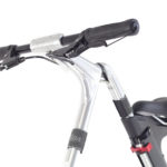 STRIDA SX Silver Brush - Black details - 18 inch - bike - Buy foldable bikes - Buy folding bicycle - Buy folding bike - Buy folding bikes - buying - collapsible bike - Design bike - Design folding bike - foldable bike - Folding bicycle - Folding bike - Folding bike shop - Folding bikes - for sale - Lightweight - new - shop - Single speed - strida - Strida design folding bike - sx - Triangular - Triangular folding bike - Triangular shaped - unique folding bike