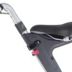 STRIDA SX Silver Brush - Black details - 18 inch - bike - Buy foldable bikes - Buy folding bicycle - Buy folding bike - Buy folding bikes - buying - collapsible bike - Design bike - Design folding bike - foldable bike - Folding bicycle - Folding bike - Folding bike shop - Folding bikes - for sale - Lightweight - new - shop - Single speed - strida - Strida design folding bike - sx - Triangular - Triangular folding bike - Triangular shaped - unique folding bike
