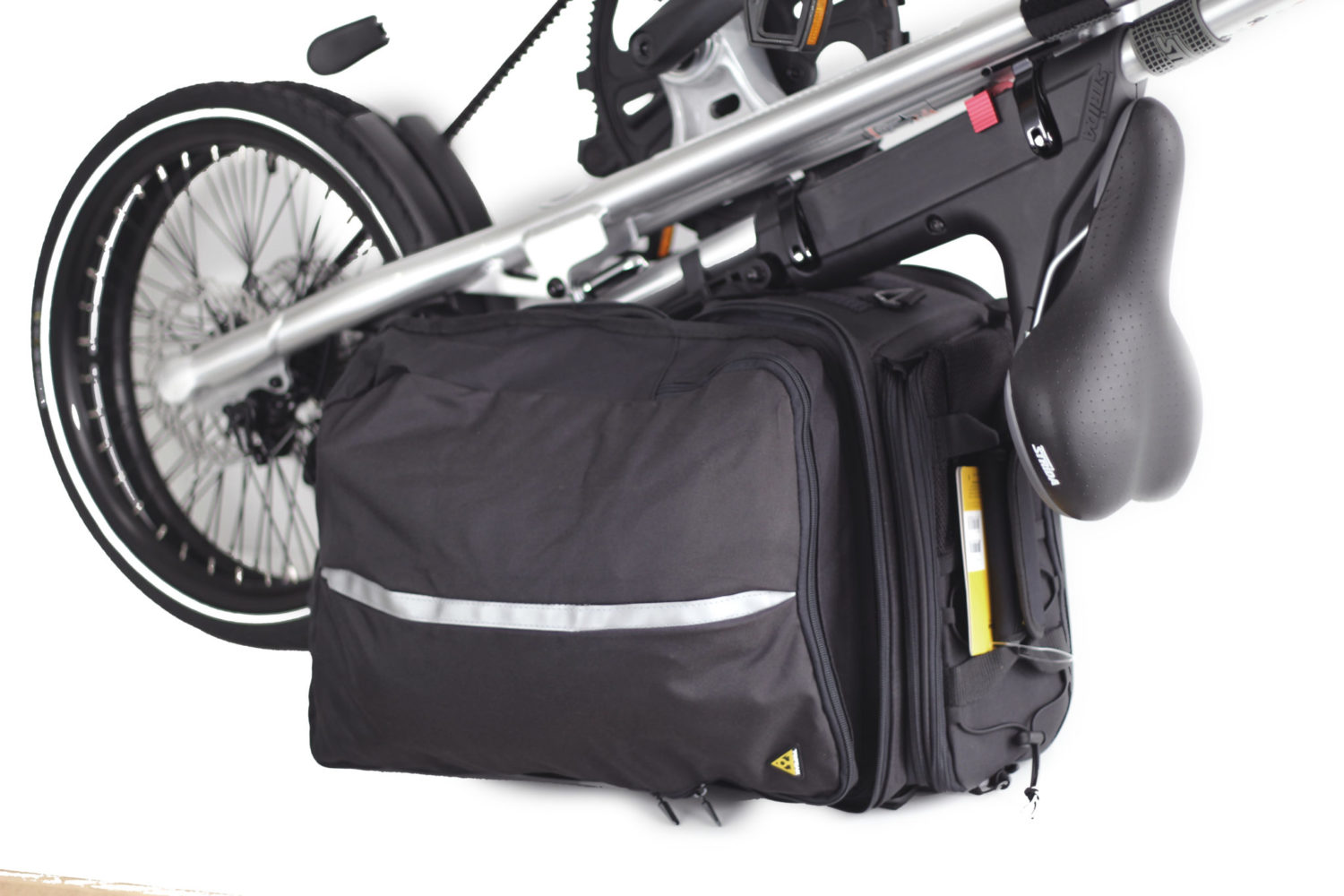 Housse etanche de velo pour caisse sur porte-bagages