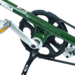 STRIDA SX Racing Green - 18 inch - bike - Buy foldable bikes - Buy folding bicycle - Buy folding bike - Buy folding bikes - buying - collapsible bike - Design bike - Design folding bike - foldable bike - Folding bicycle - Folding bike - Folding bike shop - Folding bikes - for sale - Lightweight - new - shop - Single speed - strida - Strida design folding bike - sx - Triangular - Triangular folding bike - Triangular shaped - unique folding bike