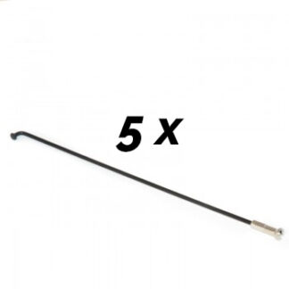 16 Zoll silberfarbene Speichen Satz von 5 - 16 Zoll - 472-16"-SL - Silber - Speichen