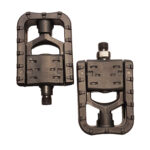 Lightweight black aluminium folding pedals - Bicycle pedals - F265-BB - Folding pedals - Pedals
