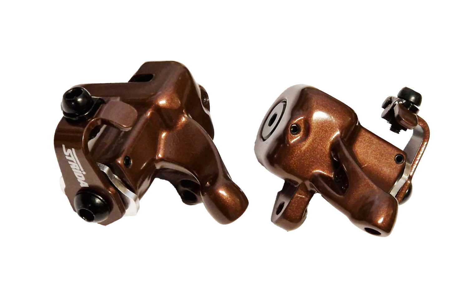 Brake calipers front and rear, brown – for STRIDA - Image 3