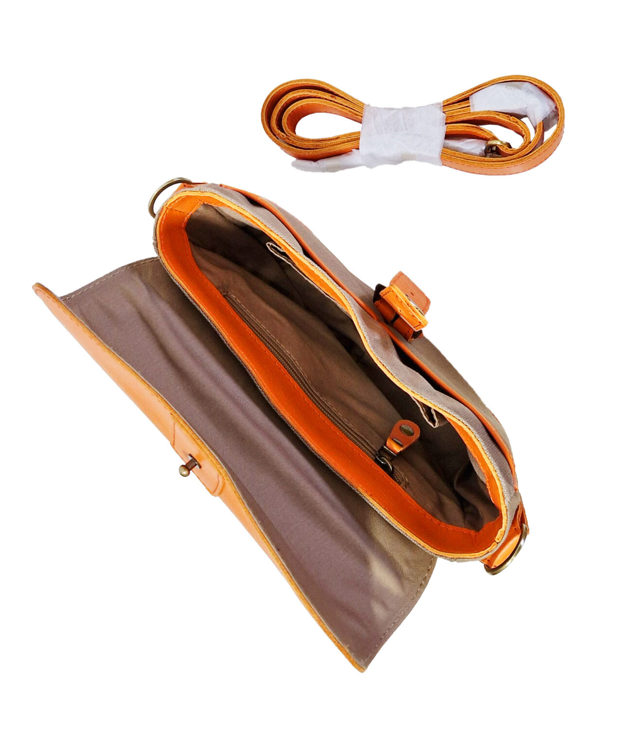 Sacoche de guidon en cuir – pour STRIDA – Image 6