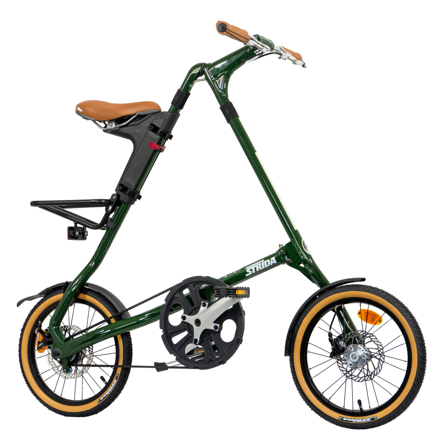 STRIDA 5 QR+ Racing Green - STRIDA Folding Bikes