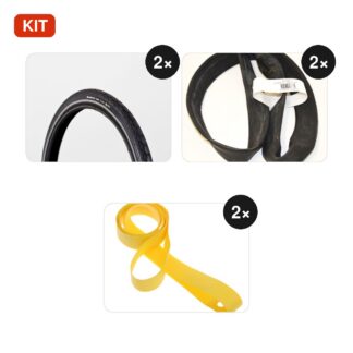 Bandenset 18 inch (voor en achter)